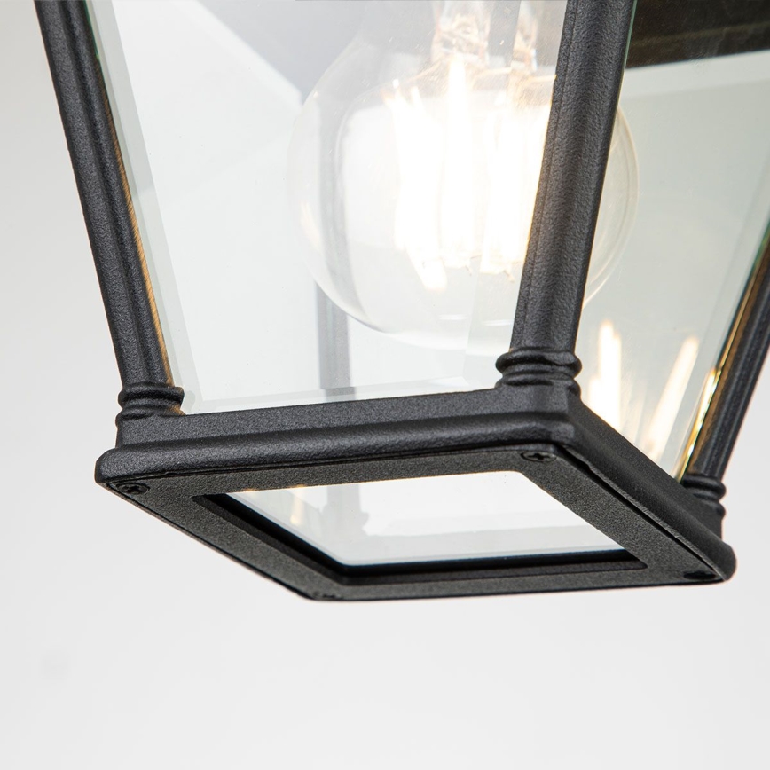 Elstead - Venkovní stropní svítidlo BAYVIEW 1xE27/60W/230V IP44 černá